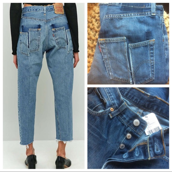 levis split jeans